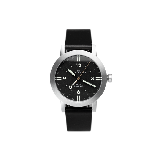 PH24 GMT Black watch + PHBL strap