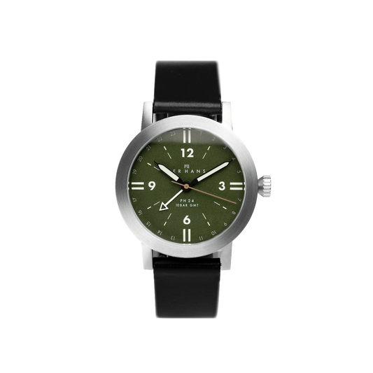 PH24 GMT Green watch + PHBL strap
