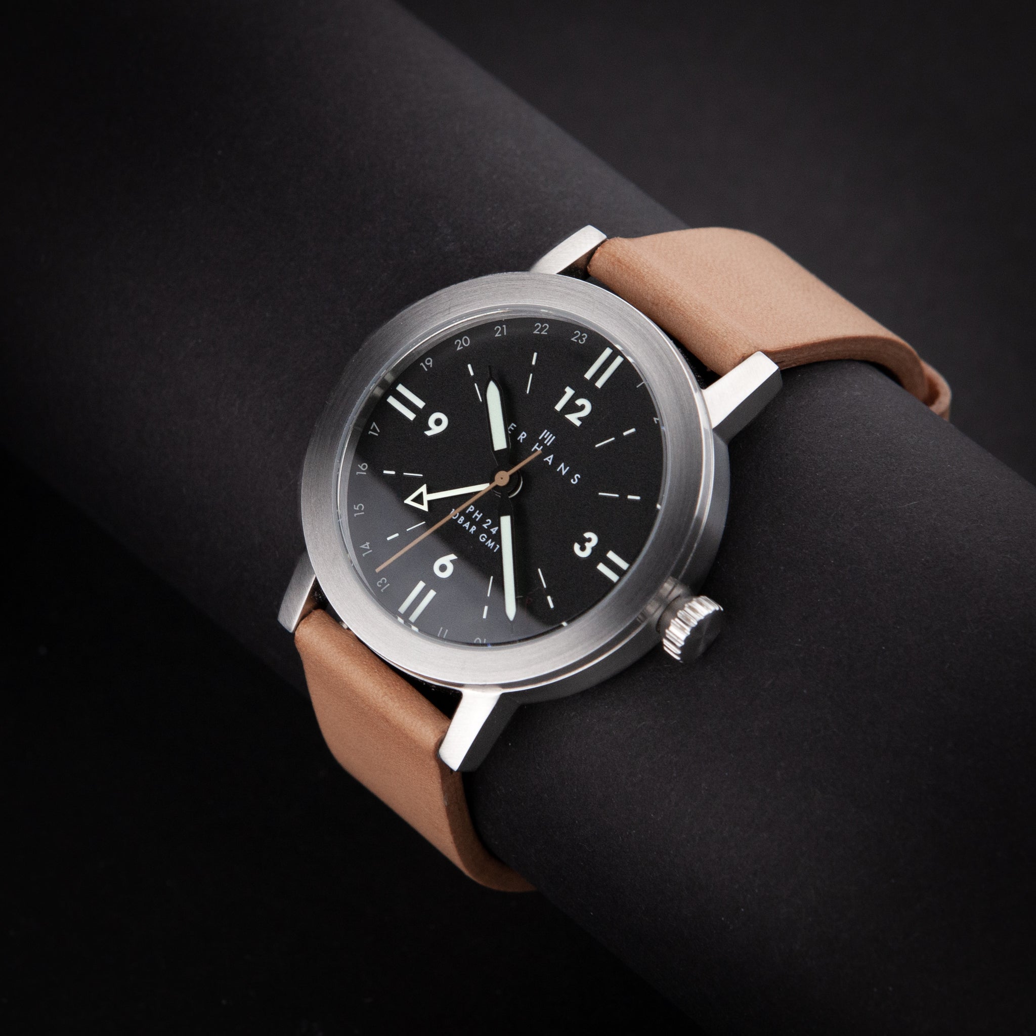 Ticwatch e outlet leather strap