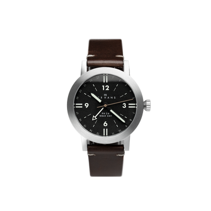 PH24 GMT Black watch + PHBR strap